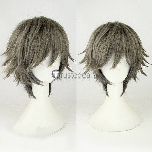 Hitorijime My Hero Kensuke Ooshiba Gray Cosplay Wig