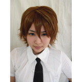 Guilty Crown OUMA SHU Brown Cosplay Wig