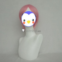A Certain Magical Index Komoe Tsukuyomi Short Pink Cosplay Wig