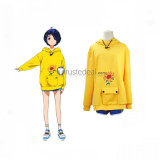 Wonder Egg Priority Ai Ohto Momoe Sawaki Yellow Blue Cosplay Costumes