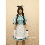 Blend S Kanzaki Hideri Green Maid Waitress Outfit Cosplay Costume