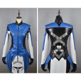 Overwatch Angela Ziegler Mercy Cobalt Skin Cosplay Costume