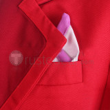 Tokyo Ghoul Shuu Tsukiyama Red Suit Cosplay Costume