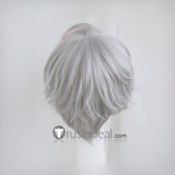 Mystic Messenger Unknown Saeran Choi White Pink Cosplay Wig