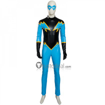 DC Comic Justice League Black Lightning Cosplay Costume
