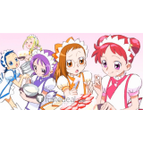 Ojamajo Doremi Patissier Momoko Onpu Doremi Hazuki Aiko Yellow Purple Blue Cosplay Costume