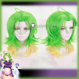 No Game No Life Azriel Green Cosplay Wig