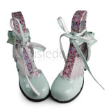 Light Green Classic Lolita Sandals