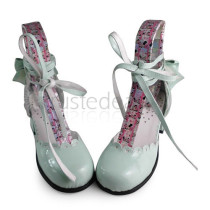 Light Green Classic Lolita Sandals