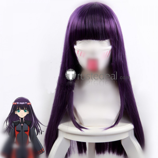 Twin Star Exorcists Sousei no Onmyouji Benio Adashino Purple Cosplay Wig