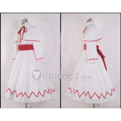 Touhou Phantasmagoria of Flower View Lily White Cosplay Costume