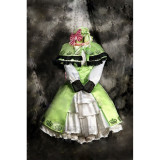 Black Butler Elizabeth Middleford Green Prints Cosplay Dress