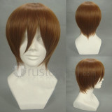 YuGiOh Seto Kaiba Brown Cosplay Wig