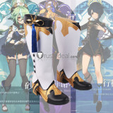 Genshin Impact Traveler Aether Sora Amber Diona Beidou Xingqiu Cosplay Shoes Boots