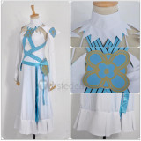 Fire Emblem Fates Conquest Azura Aqua Blue and White Cosplay Costumes
