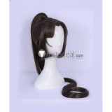Onmyoji Yoto Hime Brown Purple Ponytail Cosplay Wigs