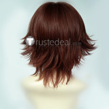 Prince of Tennis Kikumaru Eiji Red Brown Cosplay Wigs