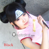 Naruto Tenten Brown And Black Cosplay Wigs