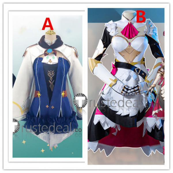Genshin Impact Noelle Sucrose Cosplay Costumes