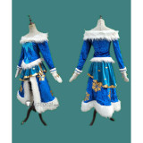 League of Legends LOL Winter Wonder Soraka Snowdown Cosplay Costume