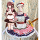 THE iDOLM@STER Shiny Colors Tenka Osaki Lolita Maid Cosplay Costume