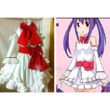 Fairy Tail Wendy Marvell White Lolita Cosplay Dress