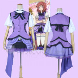 Love Live Nishikino Maki Honoka Kousaka KiRa KiRa Sensation Purple Pink Cosplay Costume