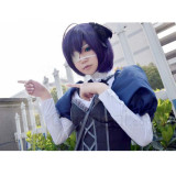 Chuunibyou Demo Koi Ga Shitai Rikka Takanashi Blue Lolita Dress Cosplay Costume