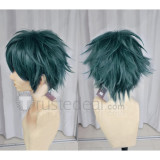 The Devil Is A Part Timer Satan Jacob Sadao Maou Green Black Cosplay Wig