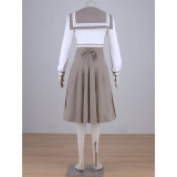 Sailor Moon Sailor Jupiter Makoto Kino School Uniform Cosplay Costume