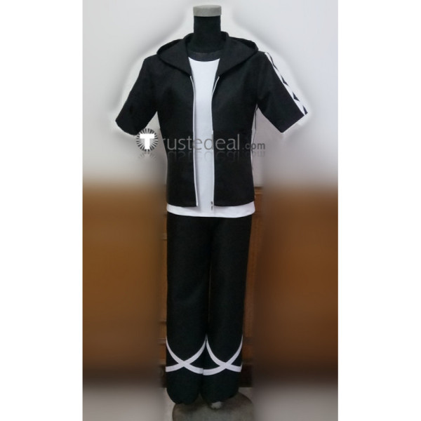 Pokemon Sun and Moon Guzma Black Cosplay Costume