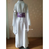 Natsume's Book of Friends Houzukigami Purple White Kimono Cosplay Costume