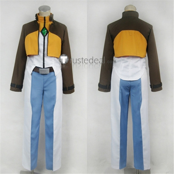 Mobile Suit Gundam 00 Allelujah Haptism Cosplay Costume