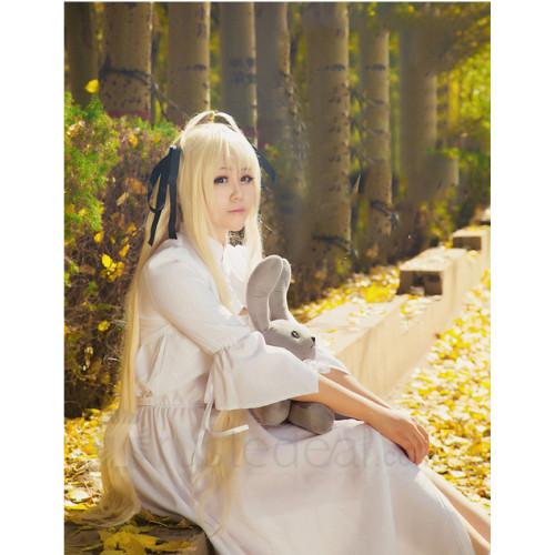 Yosuga no Sora Sora Kasugano White Daily Lolita Cosplay Dress