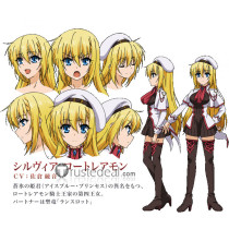 Dragonar Academy Silvia Lautreamont Brown Cosplay Shoes Boots