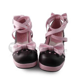 Sweet Princess Shoes Bows Hearts White Trim
