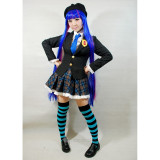 Panty and Stocking with Garterbelt Stocking School Uniform Cosplay Costume