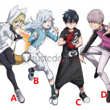 Kemono Jihen Monster Incidents Kabane Kon Shiki Tademaru Akira Kohachi Inugami Cosplay Shoes Boots