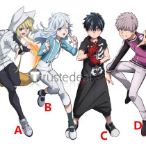 Kemono Jihen Monster Incidents Kabane Kon Shiki Tademaru Akira Kohachi Inugami Cosplay Shoes Boots