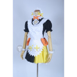 Love Live Koizumi Hanayo Mogyutto Love de Sekkin chu Maid Cosplay Costume