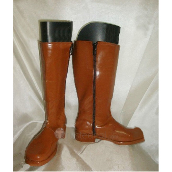 Brown Cosplay Boots Shoes