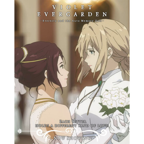 Violet Evergarden The Movie Blonde Cosplay Wig