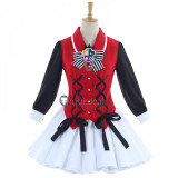Cardcaptor Sakura Kinomoto Sakura Tomoyo Daidouji Black And Red Cosplay Costumes