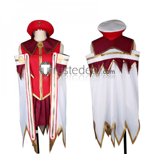 Hataraku Maou-sama The Devil Is A Part Timer Emerada Etuva Red Cosplay Costume