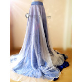 Sailor Moon Tenou Haruka Uranus Princess Formal Blue Cosplay Dress