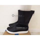 Boku no Hero Academia3 Smile Hero Ms. Joke Emi Fukukado Black Cosplay Shoes Boots