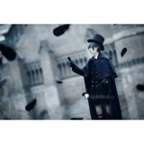 Black Butler Kuroshitsuji Ciel Phantomhive Black Funeral Dress Cosplay Costume