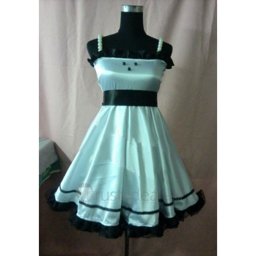 K-On! Hirasawa Yui Blue Dress Cosplay Costume