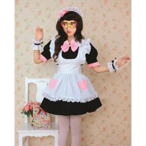 Maid Sama Sailor White and Black Cosplay Costume
