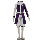 Fairy Tail Erza Gray Natsu Lucy Elfman Wendy Grand Magic Games Purple Cosplay Costumes